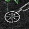 New Design Best Jewelry Gift For Friends Top Quality 316L Stainless steel Biker Cool compass Pendants Men's Vintage Necklace