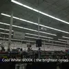 4FT 8FT 28W 72W LED TUBE T8 G13 Двойная линия светодиодная лампочка холодная белая 6500K супер яркий светодиодный потолочный магазин света 25-пакет