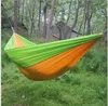 2016 Top Selling Outdoor Portable Camping Double hammock Outdoor Furniture General Use parachute hammock portable swing bed