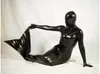 여성 섹시한 성인 인어 메이드 테일 의상 풀 바디 수트 라이크라 반짝이는 코스프레 zentai catsuit를위한 할로윈 의상