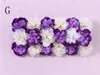 Billiga DIY Wedding Decoration Props Simulering Silk Flowers Rose Wedding Arch Wedding Artificial Flower Road LED Flowers