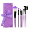 7 pièces/kits pinceaux de maquillage ensemble professionnel cosmétiques marque maquillage brosse outils fond de teint brosse pour le visage maquillage beauté essentiels