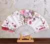 Bruiloft dames hand fans reclame en promotionele vouwfans 7 "dansende kant ventilator bruids accessoires gift gift