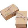 FREE SHIPPING 100PCS Fall Autumn Kraft Gold Maple Leaf Candy Boxes Wedding Party Favors Bridal Shower Engagement Party Table Setting Ideas