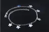 Sterling Silver 925 tobilleras para mujeres Joyas mecanizadas de mariposa de mariposa encantadores de pulseras para pulseras7191893