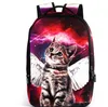 Fashion Shoulder Bags Backpacks Travel Outdoor Sports Casual Designer Brand Cartoon Cat School Bags for Boys and Girls 1pcs Drop Ship