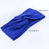 Partihandel-Kvinnor Stretch Twist Headband Turban Sport Yoga Head Wrap Bandana Headwear Hair Tillbehör 2015 Ny