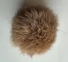 Pompons en fourrure de lapin de 6 cm accessoires de balle Pom Poms ronds de différentes couleurs 50pcs par lot livraison rapidement gratuite Fedex DHL