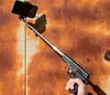 Pistolet Selfie monopode caméra Mini auto-adhésif universel extensible portable support pliable Selfie bâton monopode d'alisy