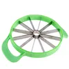 Stainless Steel Watermelon Melon Cutter Cantaloupe Kitchen Slicer Fruit Divider #R362