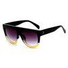 ODDKARD повседневные модные солнцезащитные очки с плоским верхом для мужчин и женщин, брендовые дизайнерские полукруглые солнцезащитные очки Óculos de sol UV400