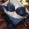 Toptan-Kadın Seksi Dantel Push Up Sutyen Set Knickers Külot Külot Lady Moda İç Giyim