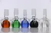 Glasschalen für Bongs Accessoires Shisha Colored Tierform Schüssel 14mm 18 mm dicke Glasschale Großhandel