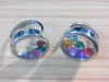 New Arrival 316L Stainless Steel Screwing Open Glass Locket Ring SZ#5-#12