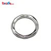 Beadsnice 925 Sterling Silver Stängt hopp Ringar Pure Silver Jump Ring Handgjorda Smycken Tillbehör för DIY Making ID 36301