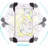 عالمي دراجة دراجة حامل الهاتف المحمول المقود كليب حامل جبل القوس ل iPhone سامسونج الهاتف المحمول GPS