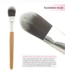 Makijaż dla ciebie Croons Foundation Blush Mini Round Toe Makeup Brush Pełny zestaw 4 sztuk