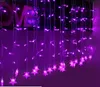 3 M * 1M150LED Fener Yıldız LED Buz Bar Işık Perde Lamba Çim Bahçe Işık Su Geçirmez