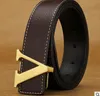 Wholesale-2021 New Genuine Leather Mens Belts For Men Women High Quality Belt Gold Buckle Ceinture Homme