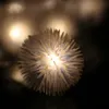 LED String Lights AAA Batterij Powered 2m 20leds Warm Wit Wit Puffer Ball Christmas Light Decoratief voor Indoor Garden Party Party and Holiday Decoration