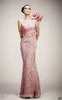 Nieuwe Tony Ward Avondjurk Haute Couture Mermaid One Shoulder Long Lace Party Town Vrouwen Jurk