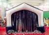 Outdoor Halloween Arch Inflatable Devil Archway Air Blow Up Gate With 2 Monsters For Club Entrance Decoration