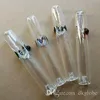 New tobacco pipes glass pipes cheaper pipe mix color smoking pipe glass bong water pipe free shipping