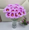 زهور اصطناعية زهور حريرية زهور اصطناعية Gerberas للديكور المنزلي باقات الزفاف (بدون مزهرية) HJIA414