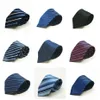 Necktie, men's business casual, professional tie, polyester silk, arrow type, jacquard Stripe Tie, wholesale manufacturer
