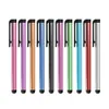 Universal Pojemność Stylus Pióro Dla Iphone7 / Plus 6 / S 5 5S Dotykowy Pióro na telefon komórkowy do tabletu Różne kolory 500 sztuk / partia DHL Darmowa wysyłka