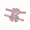 New Girls Christmas Headbands Dovetail Bow Bow Children Halloween Hair Accessories Bow Hair Band 28 Colors C30624936870