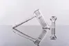 Wholesale Clear Hookahs Bong 14cm Water Pipes 18.8mm Joint Glass Hammer 6 Arm Per Percolator Bubbler Smoking Recycler