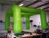 Customized cooling spraying station tent inflatable misting tent for leisure resort beach