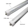 8 pés levou oito pés pino único T8 FA8 Único LED Pin luzes 48W 5000Lm LED tubo fluorescente Lâmpadas 85-277V