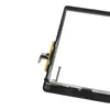 Digitalizador de panel de vidrio de pantalla táctil con ensamblaje de botones adhesivos para iPad Air envío gratis