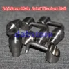 electric titanium nail 14 18mm male joint Domeless Gr2 Titanium Nail Carb Cap glass bonger SILICONE STANDER