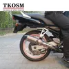 TKOSM TKOSMユニバーサル修正オートバイの排気マフラーDBキラーダートストリートバイクスクーターATV排気Z750 TMAX