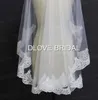 New Arrival Elbow Length Romantic Lace Bridal Veil One Layer Soft Tulle Wedding Hair Accessory with Comb Real Po Epacket 9091272