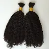 100 Mongolski Naturalny bez przywiązania Faluje włosy Falujące włosy 100Glot Naturalny kolor 826 cali Kinky Curly Hair1757207