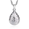 HYWo (sin cadena) Moonlight colgante de ópalo collar de moda amor Fontana de Trevi Hipoalergénico regalo de la joyería para las mujeres