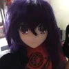 Topkwaliteit Handgemaakte Japan Vrouwelijke Kigurumi Mask Volledige hoofd Cosplay Crossdresser Japan Anime Masks (inclusief de pruik)