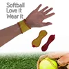 50pcs softball baseball rose+50pcs softball baseball keychain+50pcs softball baseball cuff