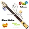 In Stock Mini Star Folkstar Travel E -Gitarre mit Tragetag Mini Tragbares Silent Guitarwhole5557347