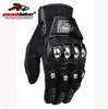 2016 New Madbike Motorcycle Racing Riding Glove على الطرق الوعرة قفازات الدراجات النارية سبيكة الفولاذ المقاومة إسقاط السقوط الأسود الأحمر الأزرق M271C