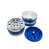 Vibrant 4-Layer Aluminum Smoking Grinder, 62mm Herb Tobacco Spice Crusher for Enhanced Smoking Pleasure
