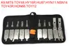 10 sztuk / zestaw Smart Auto 2 In1 Dekoder i blokady Picks Asian Models for K9 MIT9 Toy48 HY16R HU87 HYN11 NSN14 TOY43R HON66 TOY12