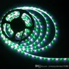 2016 LED Strip RGBW 5050 SMD 5M 300 LED RGB + Ciepły biały Mieszany Kolor PCB Czarny LED Light Lampy Wstążka Wodoodporna / Nie-wodoodporna