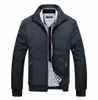 Ropa de marca para hombre, chaquetas cortavientos tipo Bomber, ropa deportiva, prendas de vestir informales impermeables, chaquetas y abrigos para hombre 5 6xl