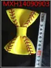 Softballsunny Yellow Softball Baseball Basketball Sport Blumen Schleifen Haarschmuck Grils Mütter Geschenke