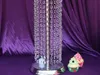 Luxury crystal beaded wedding aisle pillar for weddings decor